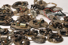 Load image into Gallery viewer, Lot of Japanese Motorcycle Ignition Breaker Points Base Plate Assemblies Vintage