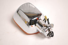Load image into Gallery viewer, Turn Signal Indicator Light Assembly fits motorcycle chrome | 11-2201 - Like New - Motomike Canada
