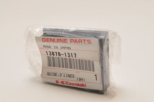 NEW Kawasaki NOS 13070-1317 GUIDE,DRIVE CONVERTER 3 LINES PRAIRIE 400 1997-98 - Like New