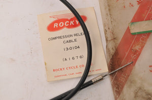 TSK ROCKY MOTORCYCLE THROTTLE CABLE - 13-0104 // A1676 -- UNIVERSAL  - Like New