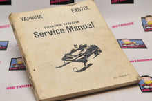 Load image into Gallery viewer, Genuine Yamaha SERVICE SHOP MANUAL LIT-12618-00-88  EX570 EX570L 82M-28199-10 - Very Good