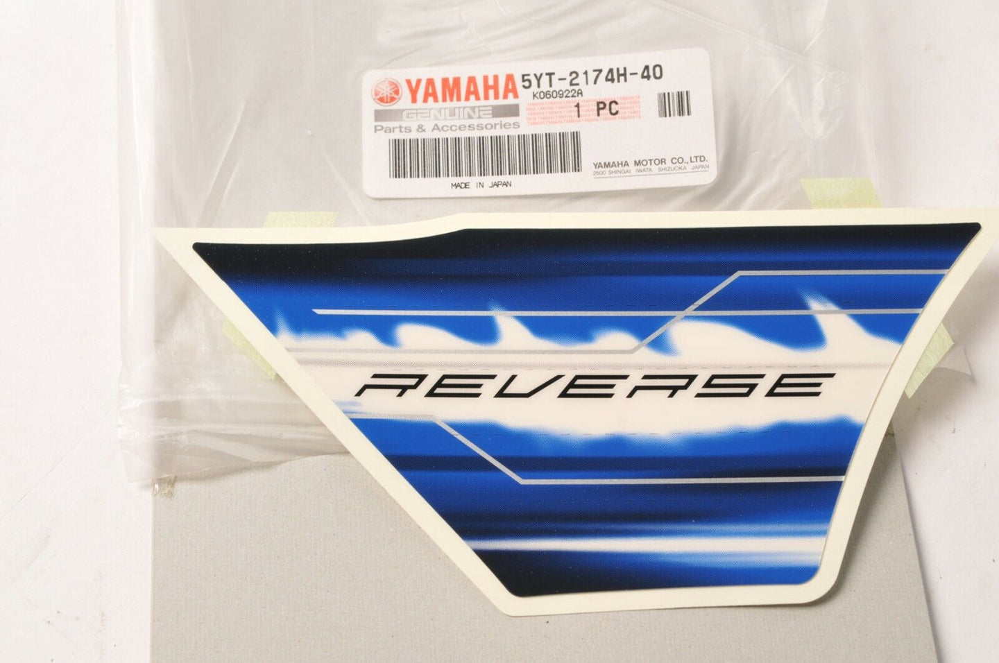 Genuine Yamaha 5YT-2174H-40 Decal Graphic 4 
