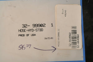 Mercury MerCruiser Quicksilver Hose,Hydraulic Trim cylinder Starboard| 32-999021 - Like New
