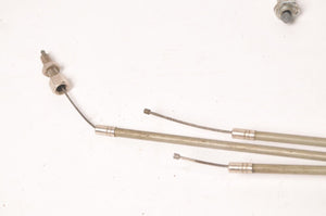Used Vintage TSK ASA Throttle Cable assembly silver  - Very Good