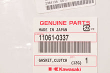 Load image into Gallery viewer, Genuine Kawasaki 11061-0337 Gasket,Clutch Cover - Vulcan 1700 Vn1700 2009-20+