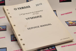 Genuine Yamaha SERVICE SHOP MANUAL LIT-11616-23-10 RAPTOR 90 YFM90RZ 2010 - Very Good
