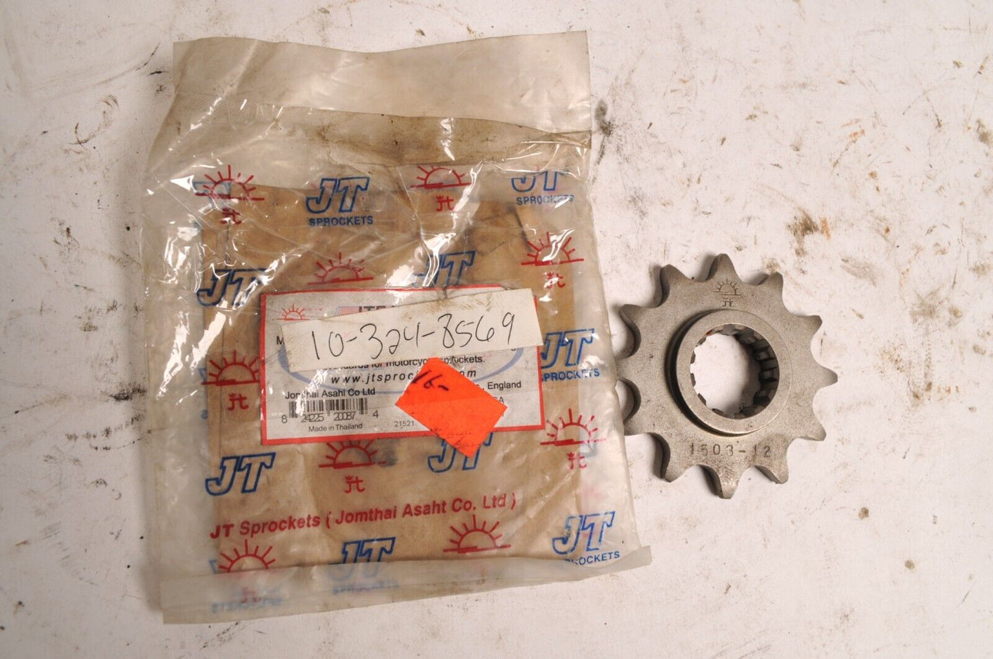 JT Steel Front Sprocket JTF1503.12 12t Fits 520 Chain Kawasaki KEF300 KSF250 ATV - Like New