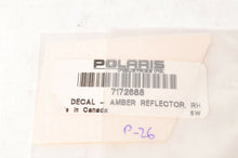 Load image into Gallery viewer, Genuine Polaris 7172688 Decal,Reflector Amber RH Right Sportsman 400 500 600 ++