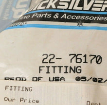 Load image into Gallery viewer, Mercury MerCruiser Quicksilver Fitting,Elbow reservoir bypass  |  22-76170 - Like New