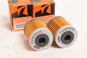 Genuine KTM Oil Filter Filters (2) 690 Husqvarna 701 GasGas 700   | 75038046100