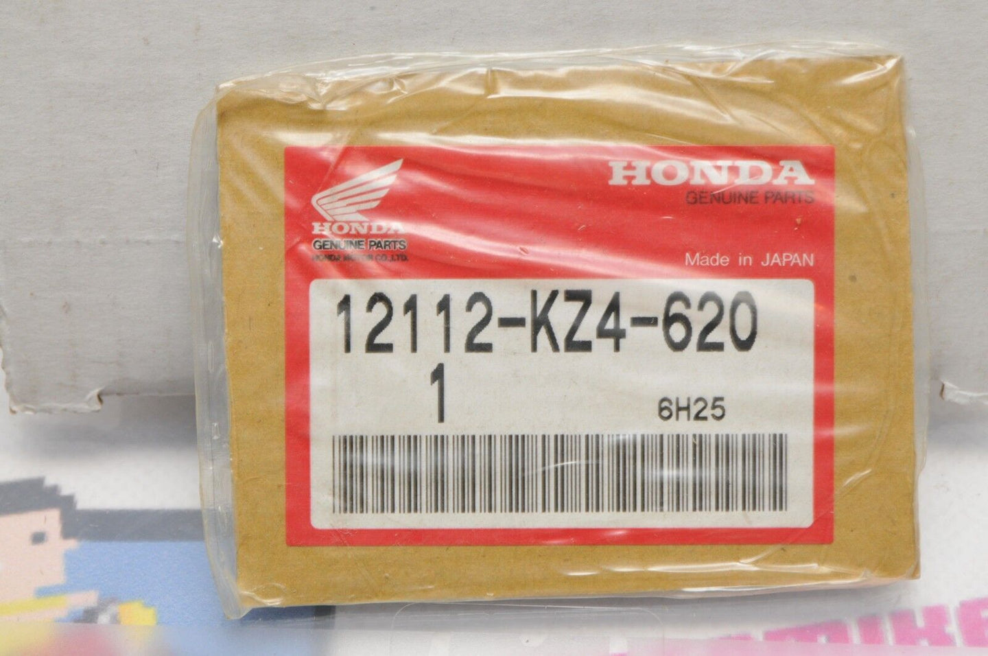 NOS Honda OEM 12112-KZ4-620 GASKET,UPPER CYLINDER COVER CR125R  - Like New