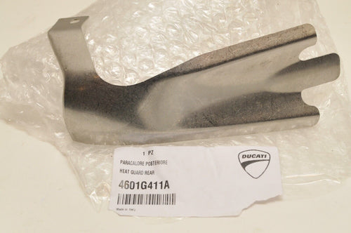 NEW DUCATI 4601G411A  REAR EXHAUST HEAT SHIELD GUARD SUPERSPORT 2018  - Like New