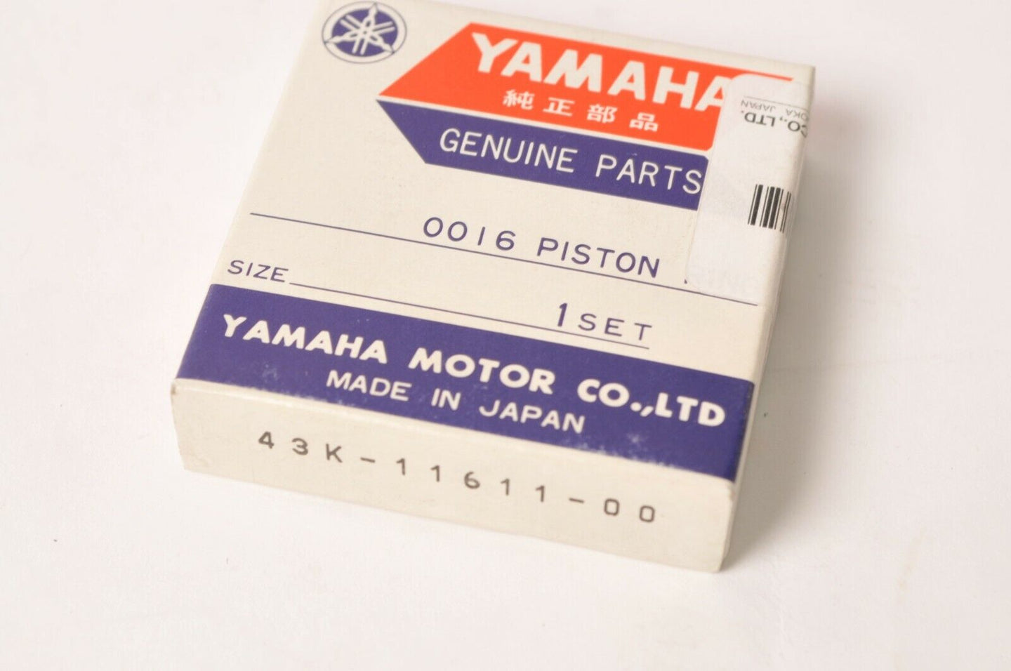 Genuine Yamaha Piston Ring Set STD YZ80 1993-2001 93-01 | 43K-11611-00