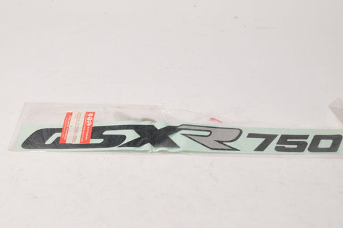 New NOS Genuine Suzuki 68131-17D00-2RM Decal,Emblem,Rear Cowl Fairing GSXR750 - Like New