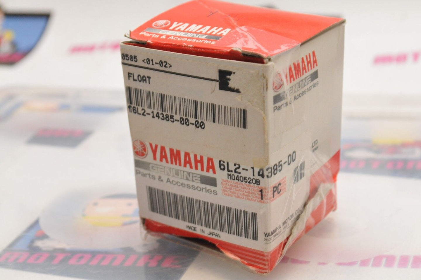 NEW NOS OEM YAMAHA MARINE 6L2-14385-00 FLOAT,CARB(CARBURETOR) 1988-UP 9.9-60HP - Like New