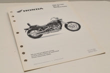 Load image into Gallery viewer, 2004 VT1100C SHADOW GENUINE Honda Factory SETUP INSTRUCTIONS PDI MANUAL S0215 - Very Good