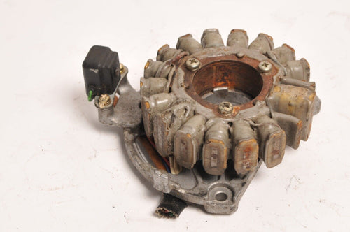 Genuine Yamaha RZ350 Alternator Stator AC Generator *cut wires* #2 - Very Good