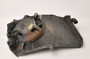 Genuine Honda 19010-MBW-671 Rad Radiator with Fan CBR600F4 CBR600 F4 1999-2000 - Very Good
