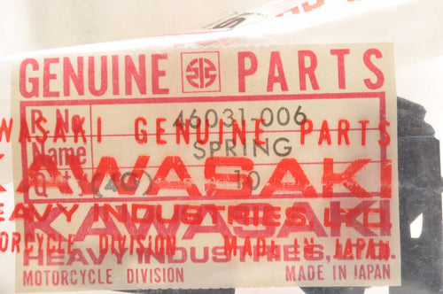 NEW Kawasaki NOS 46031-006 SPRING L.H SWITCH KNOB 1969-1976 H1 H2 F6 F7 G4 Qty10 - Like New