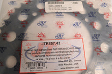 Load image into Gallery viewer, JT Steel Rear Sprocket JTR857.43 43T Fits Yamaha XT600 XV250 SRV250 ++ - Like New