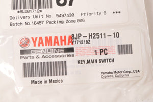 Genuine Yamaha Key Blank  Z series right side cut Viper Venom +  |  8JP-H2511-10