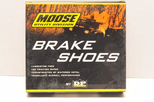 NEW GENUINE DP Brakes MOOSE RACING M9156 (EBC S625) SHOES SUZUKI QUADRUNNER 250 - Like New