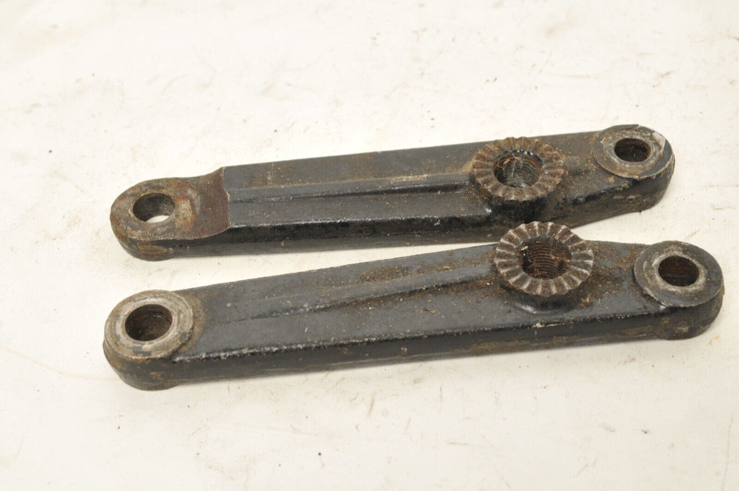 Ducati Footrest Brackets LH and RH for 250 350 450 Narrow Case Bevel 1969-1970 - Very Good