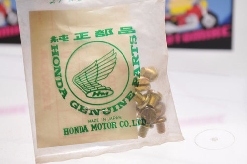 OEM VINTAGE Honda 33125-041-600 Qty:10 HEADLIGHT SCREW LOT CT90 SL90 MOTORCYCLE - Like New