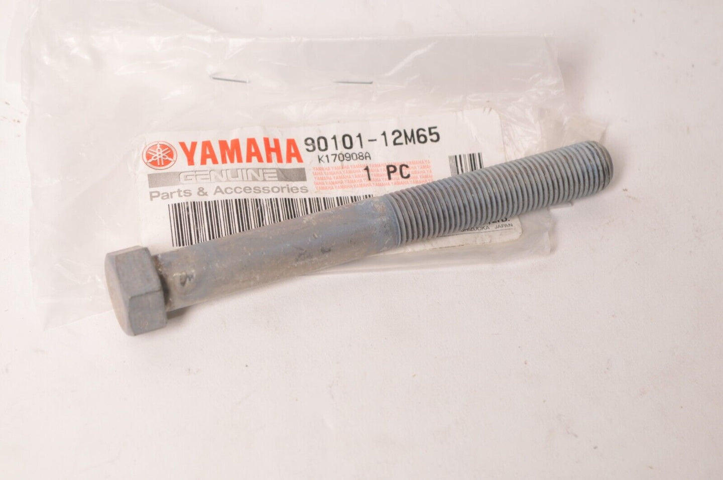 Genuine Yamaha Bolt for Bracket - outboard motors see list | 90101-12M65