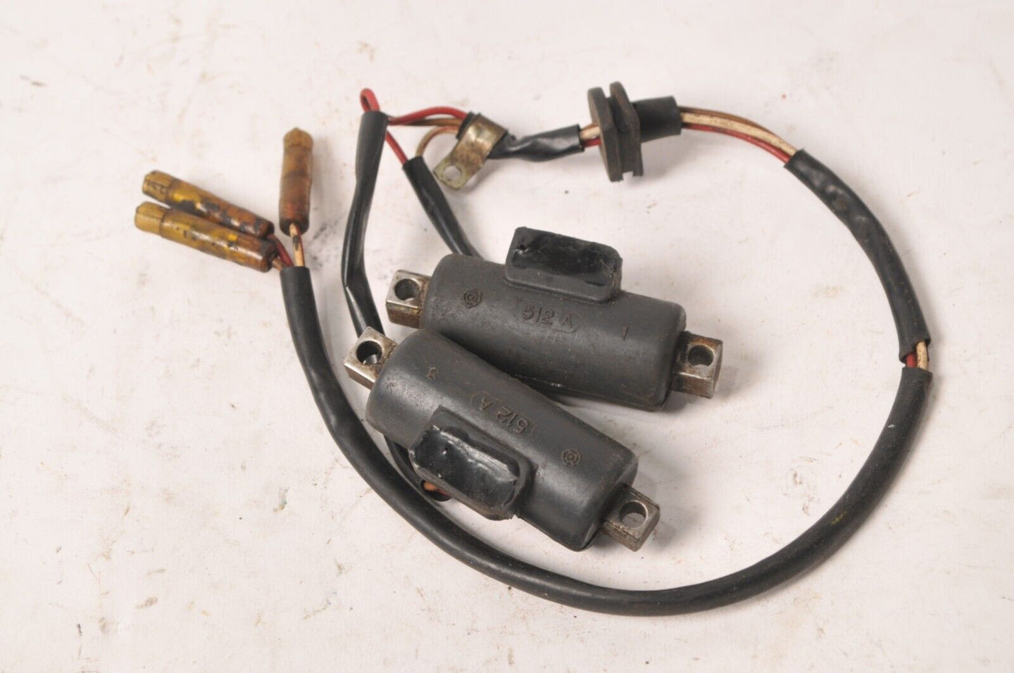 Genuine OEM Charge Lighting Coil Set Yamaha 512 512A | Hitachi pair set 70s? - Very Good