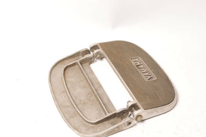 Genuine Yamaha Vintage Classic Floorboards Footrest Foot Rests embossed logo - Very Good
