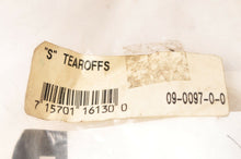 Load image into Gallery viewer, Scott "S" Tear-Offs clear 20 pack 71570116300 / 09-0097-0-0 for Motocross VTG - Motomike Canada
