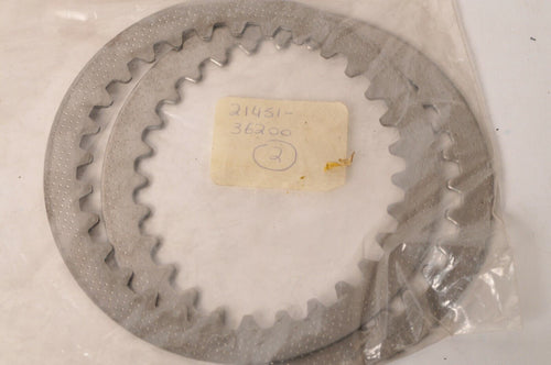 Genuine Suzuki 21451-36200 Qty:2 Clutch,Drive Plate RM80 RM85 LT-250R ++