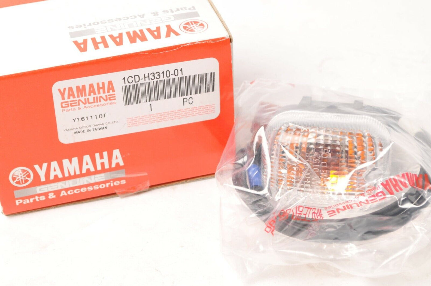 Genuine Yamaha 1CD-H3310-01 Flasher Turn Signal Indicator Light LH Front Zuma 50