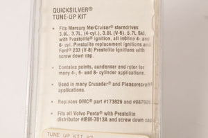 Mercury MerCruiser Quicksilver Tune-Up Kit points,rotor,condenser  | 392-6324Q1 - Like New