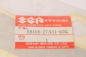NOS Genuine Suzuki 68168-27A11-65G Decal Sticker Stripe Rear Cowl GSXR750 86 87 - Like New