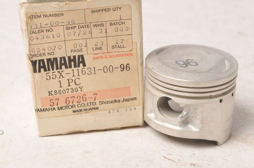 Genuine Yamaha 55X-11631-00-96 Piston, STD - YFM80 Raptor Grizzly Badger 80cc - Like New