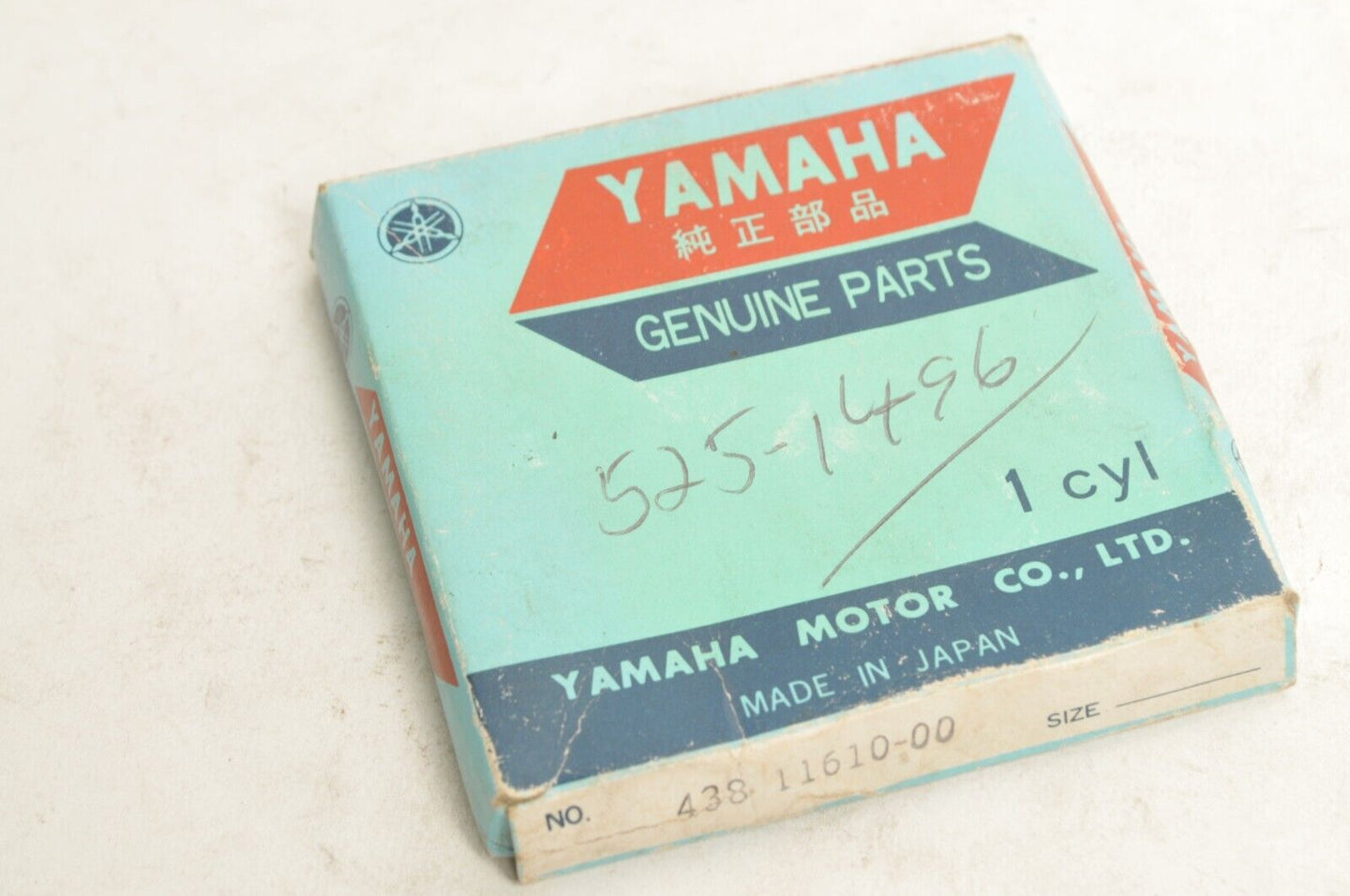 Genuine Yamaha Piston Ring Set STD DT250 1974-76   |  438-11610-00
