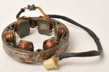 Load image into Gallery viewer, Vintage 1970s Motorcycle Stator Assembly - Round Plug, 6 coil unit, Kawasaki??