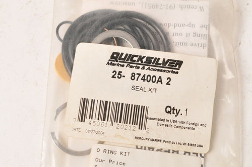 Mercury Mercruiser Quicksilver O-Ring Kit Gimbal Bravo Alpha X XR + | 26-87400A2 - Like New