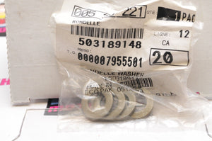 NOS NEW OEM SKIDOO 503189148 Qty:4 HARDENED WASHER WASHERS +CAN-AM - Like New