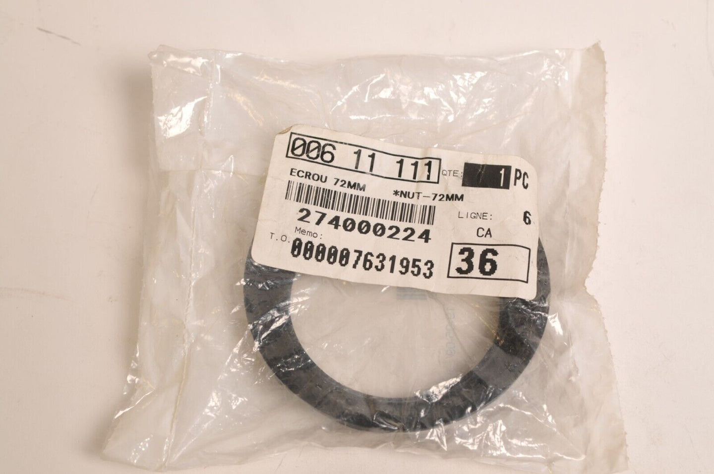Genuine Sea-Doo Exhaust Nut XP 787 800 Wake GTX GTI GTS ++  |  274000224 - Like New