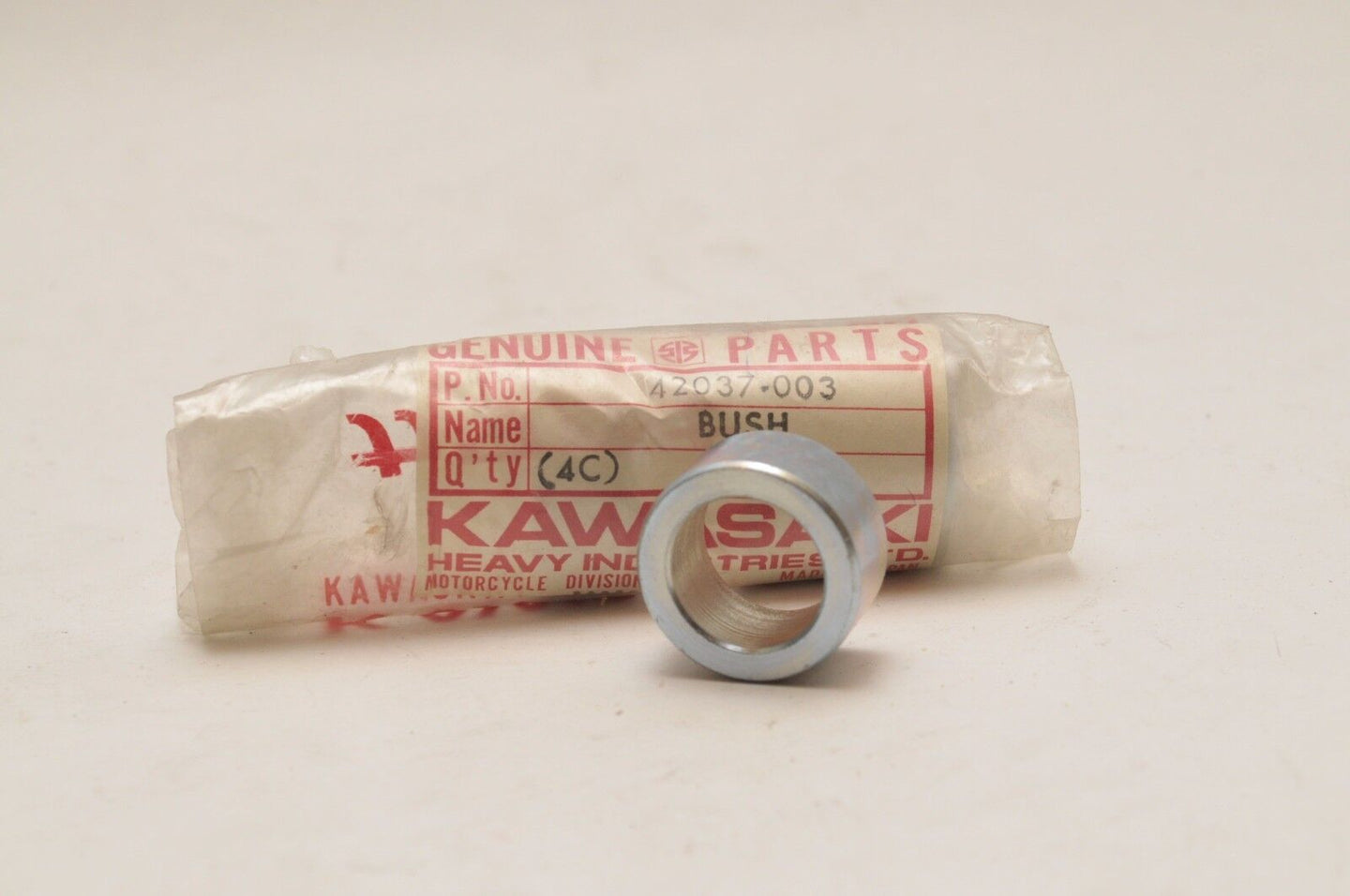 NEW OEM KAWASAKI BUSHING COUPLING OIL SEAL REAR HUB BRAKE G3SS G4 G5 KE100+++ - Like New