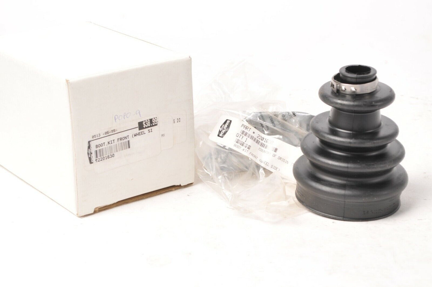 Genuine Polaris 2201630 Boot,Outer CV Joint - Magnum Ranger Sportsman 01-07 - Like New