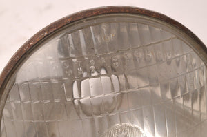 Genuine Lucas Motorcycle Light Weight 575 M5 Headlight Headlamp 5.75"  | 553691 - Very Good