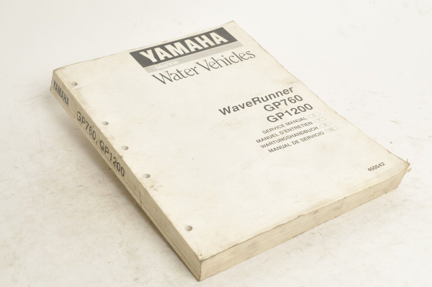 Yamaha Service Shop Manual - GP760 GP1200  En/Fr/De/Es  |  GP7-28197-Z7-C1