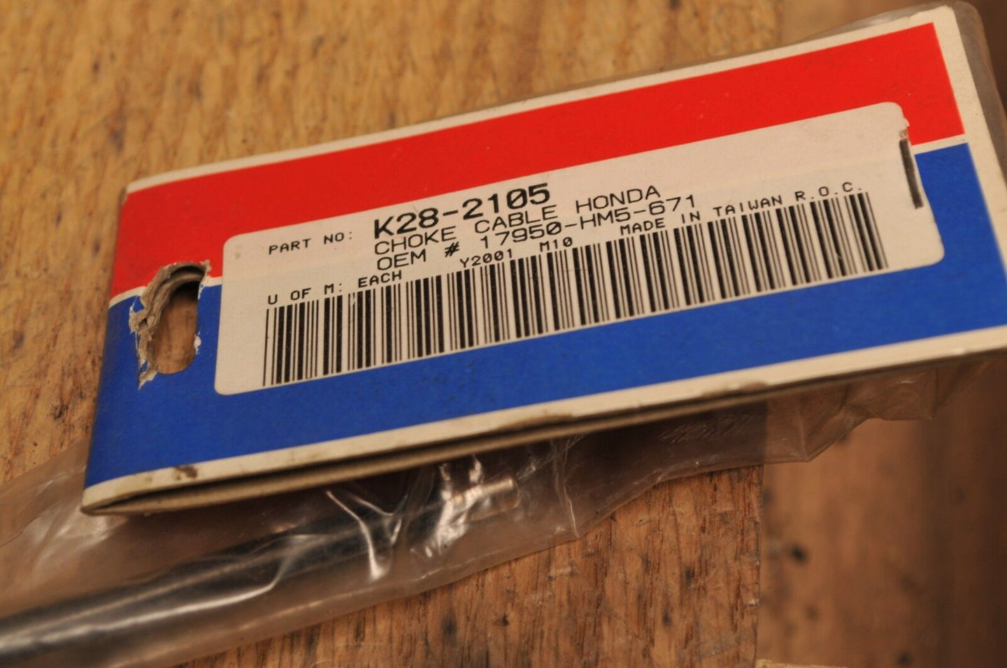 PARTS UNLIMITED/PRO SERIES CABLE K28-2105 CHOKE - HONDA TRX300 TRX300FW - Like New