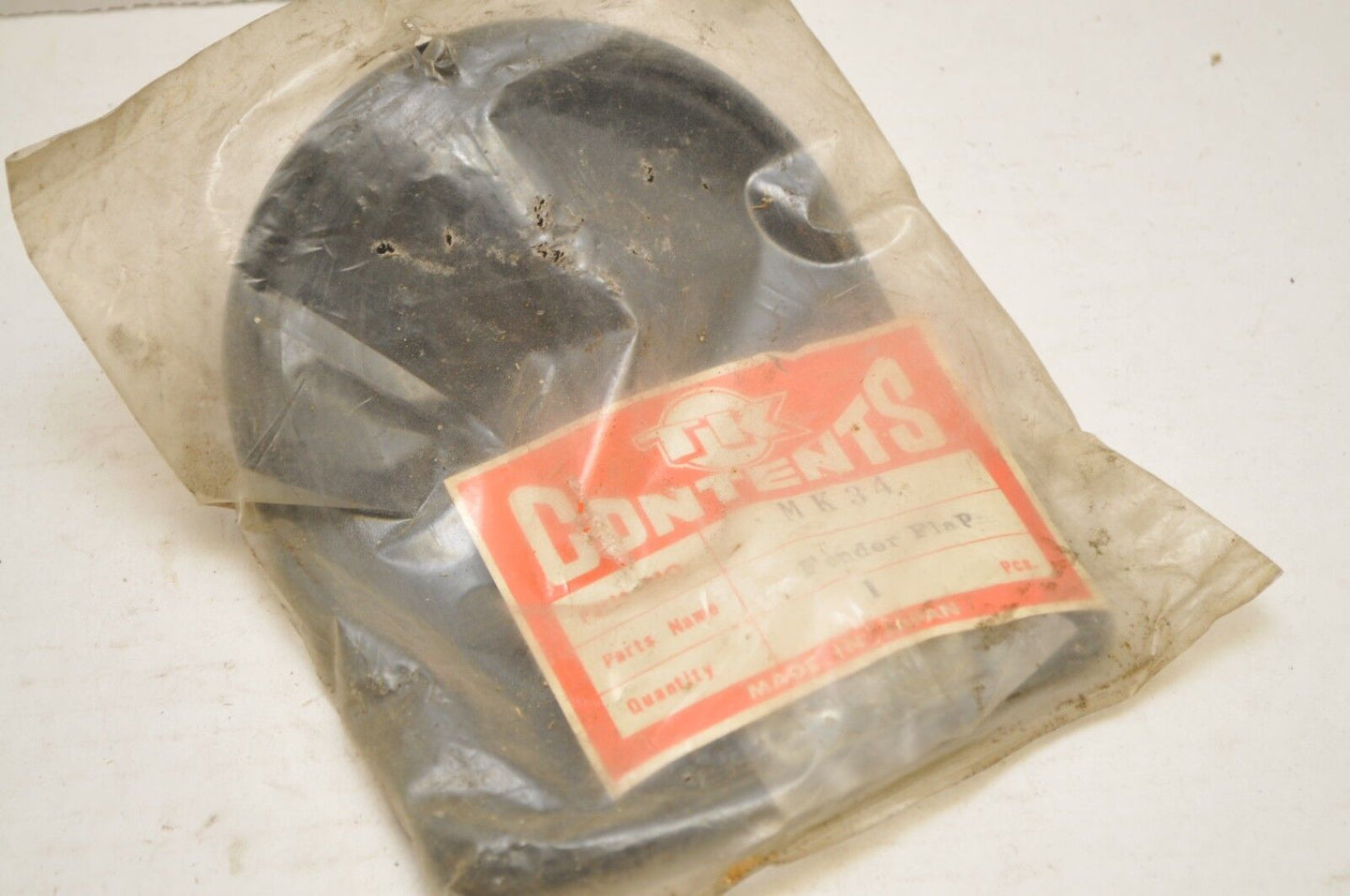 NEW TK CONTENTS MK34 FENDER FLAP MOTORCYCLE VINTAGE  - Like New