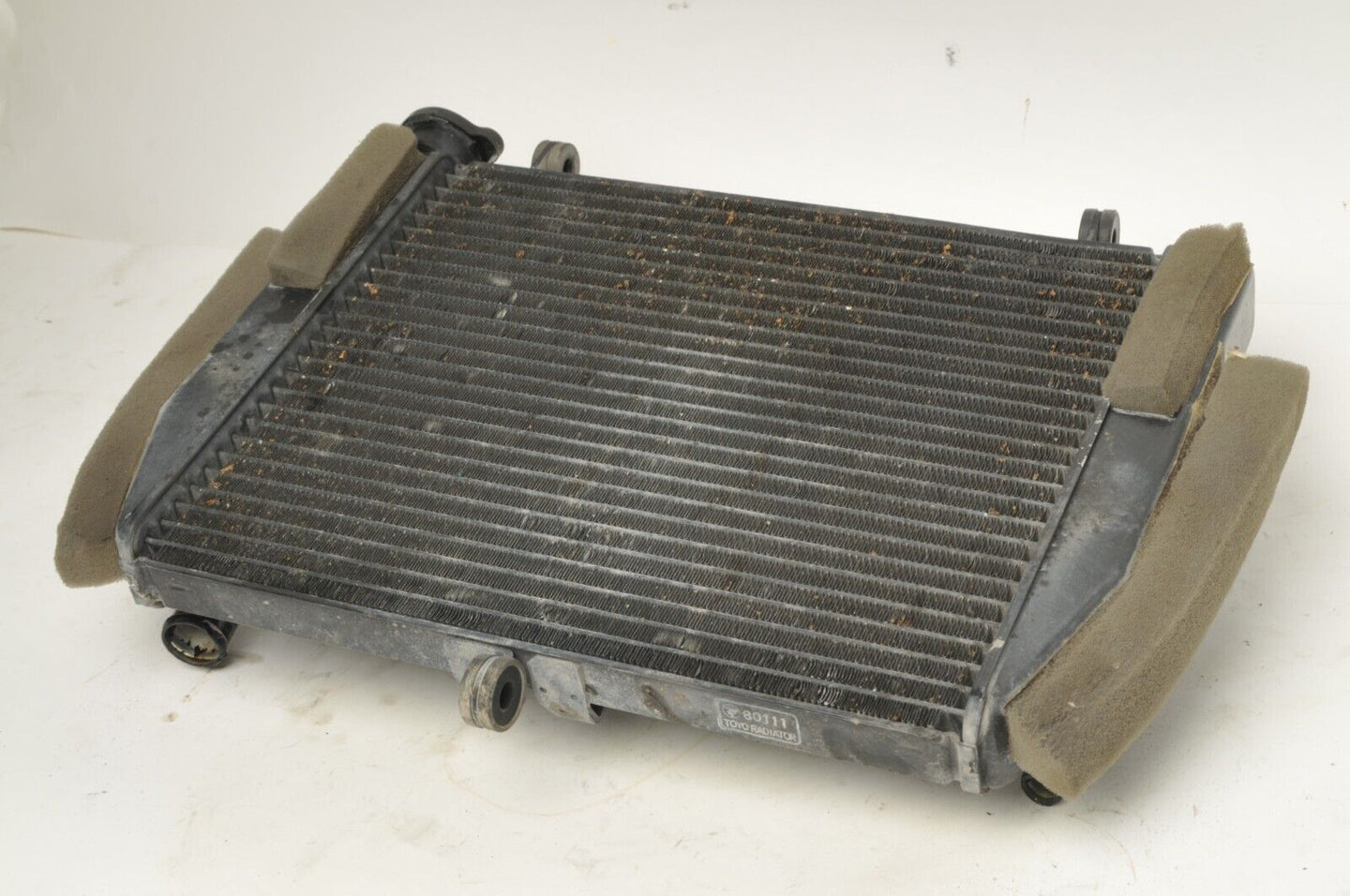 Yamaha YZF-R6 OEM Radiator Rad Assembly nice!  1999-2002 | 5EB-12461-00 - Very Good