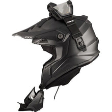 Load image into Gallery viewer, CKX Titan Electric Original Backcountry Snowmobile Helmet | Matte Black Small S